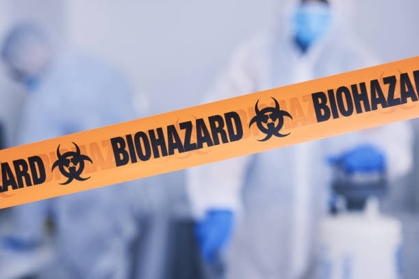 Professional Blood Cleanup technician working in Louisville, KY